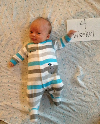 Eat.Pray.Love.Run.: Baby Talk: Connor 1 Month