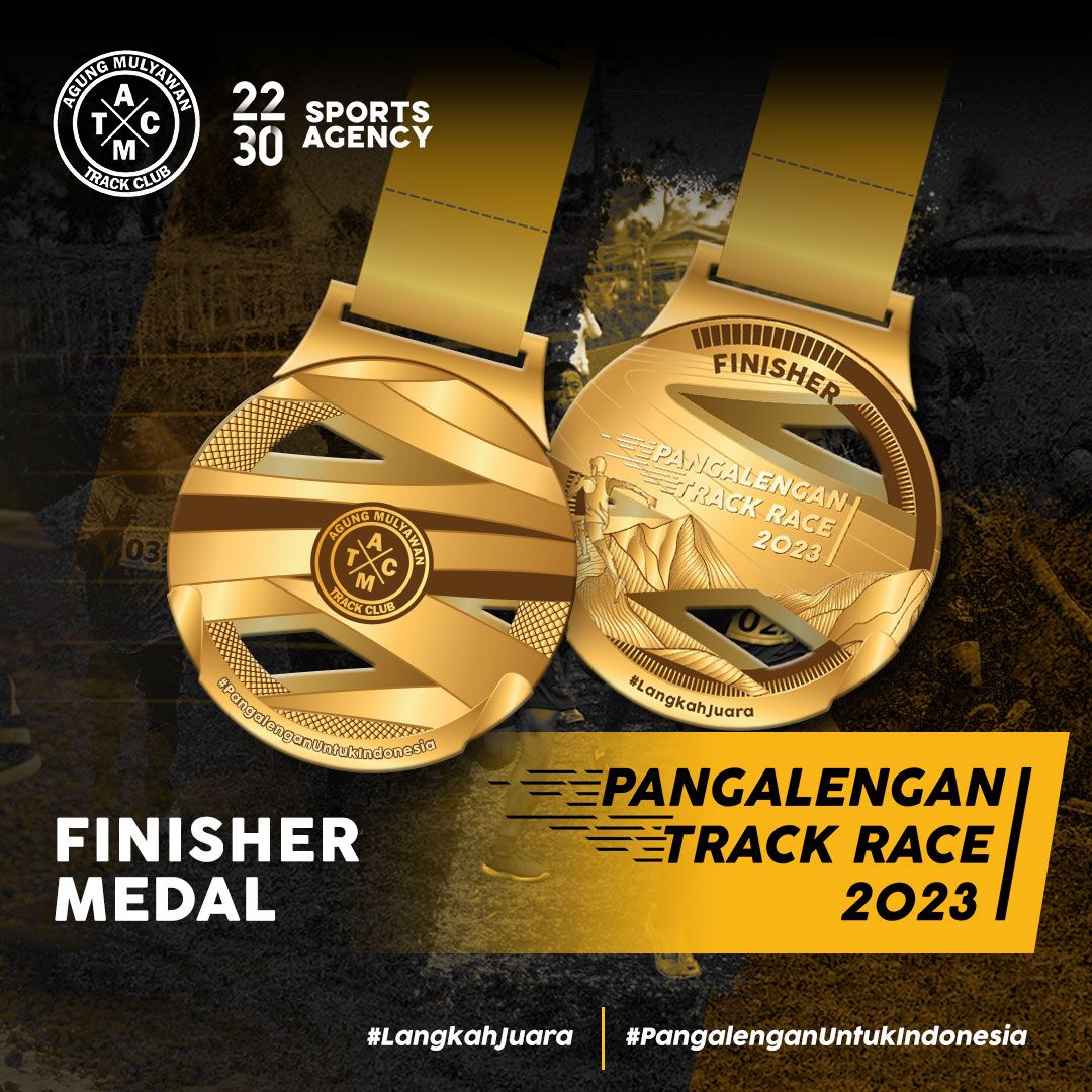 Medali 👟 Pangalengan Track Race â€¢ 2023