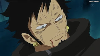 ワンピースアニメ パンクハザード編 611話 トラファルガー・ロー 帽子無し トラ男 Trafalgar Law | ONE PIECE Episode 611