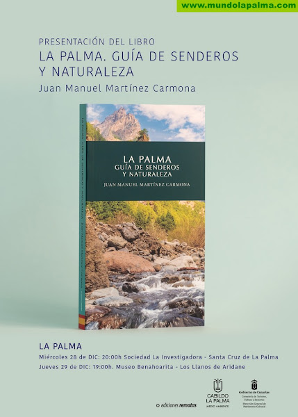 Medio Ambiente participa en la edición del libro ‘La Palma: Guía de Senderos y Naturaleza’