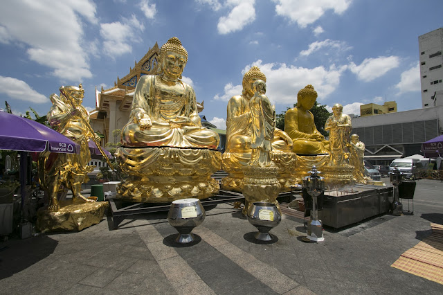 Tempio Wat Traimit-Chinatown-Bangkok