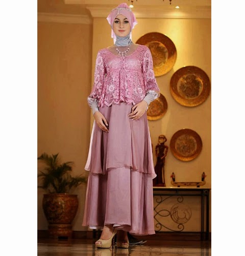 model baju pesta muslimah