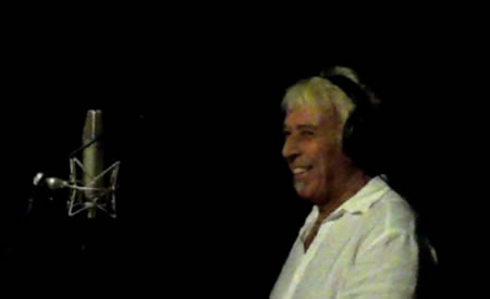 John Cale in the studio