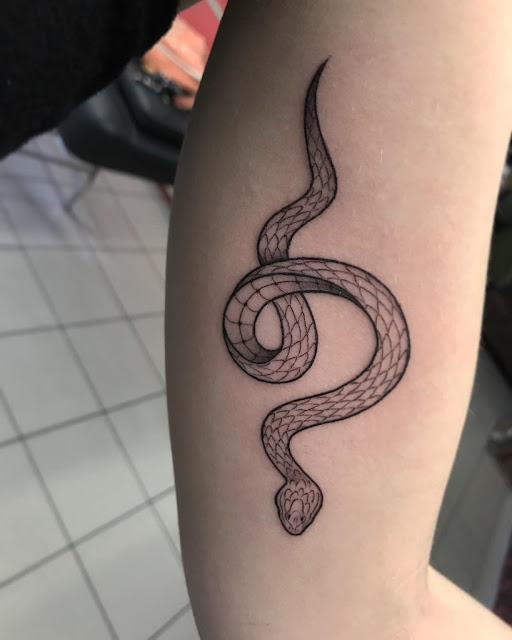 54 mini tatuagens de cobras para mulheres que querem demonstrar seu poder