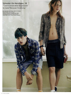 SYLVESTER ULV & ERIK ANDERSSON EMBRACE GRUNGE FOR I-D