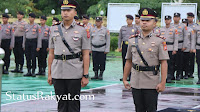 Kapolres Indramayu Pimpin Sertijab Kasat Lantas, AKP Rizky Aulia Pratama Resmi Jabat Kasat Lantas Polres Indramayu