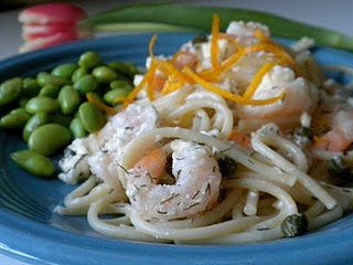 Spring Shrimp Pasta