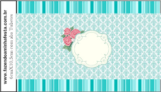 Tiffany with Roses: Free Printable Candy Bar Labels.