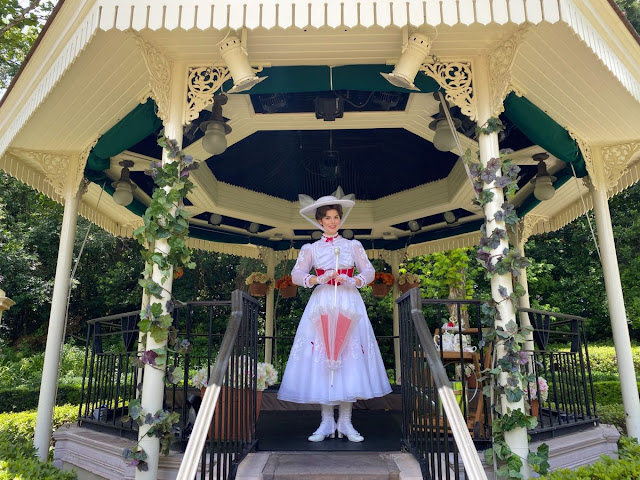 Reimagined Character meet and greets Mary Poppins Phased Reopening EPCOT United Kingdom Pavilion Walt Disney World Resort