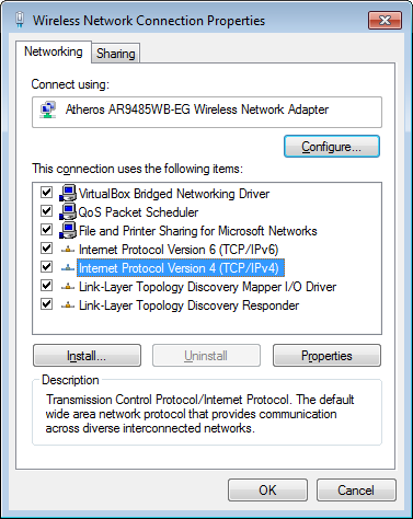 How to set the universal DNS Server address