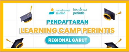 Pendaftaran Learning Camp Perintis Regional Garut 2023