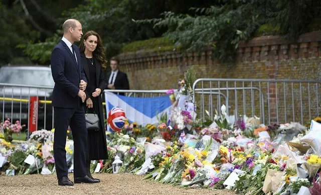 Prince William, Prince of Wales and Catherine, Princess of Wales arrived at Sandringham