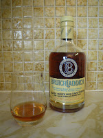 A bottle of nineteen year-old Bruichladdich Scotch