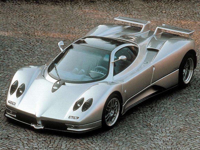 The most expensive model of the Pagani Zonda C12F was introduced 