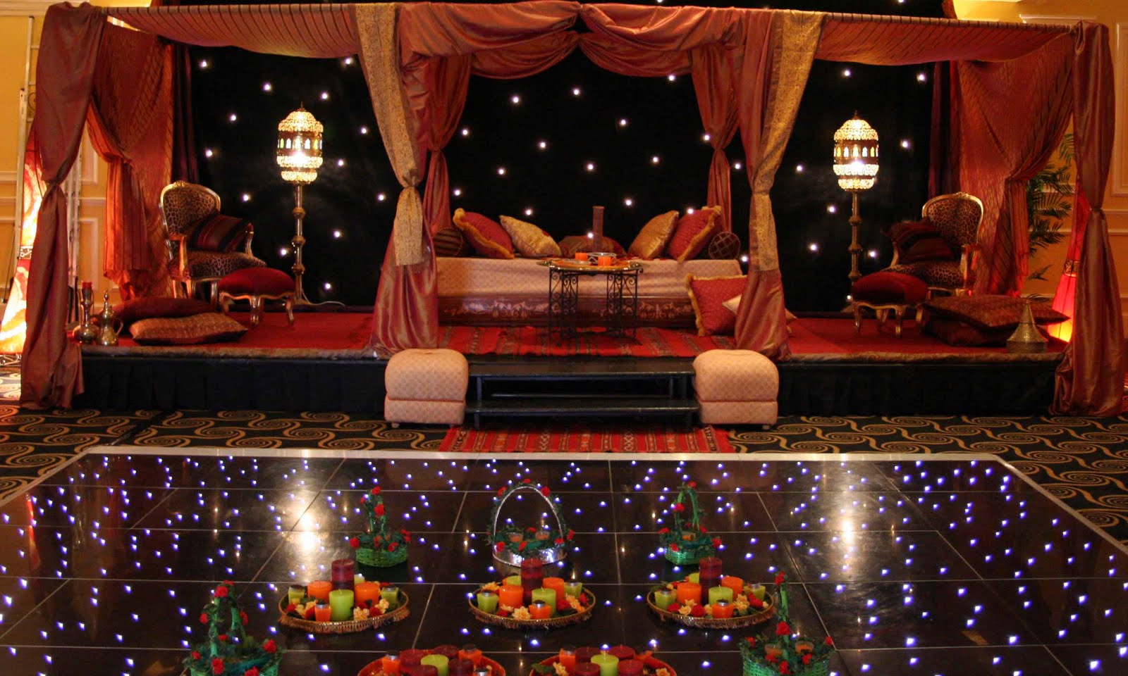 Indian Wedding Stage Decoration