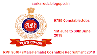 RPF 9000+ (Male/Female) Cosnatble Recruitment