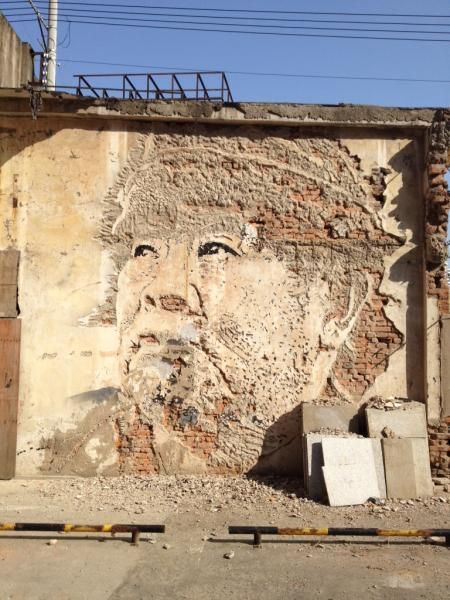 Alexandre Farto - Vhils Arte urbana grafitti