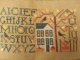 alforja neceser, necessaire brodeuse, bordado, punto cruz, embroidery, broderie, punto cruz, cross stitch, The Drawn Thread, simply autumn, otoño, automne