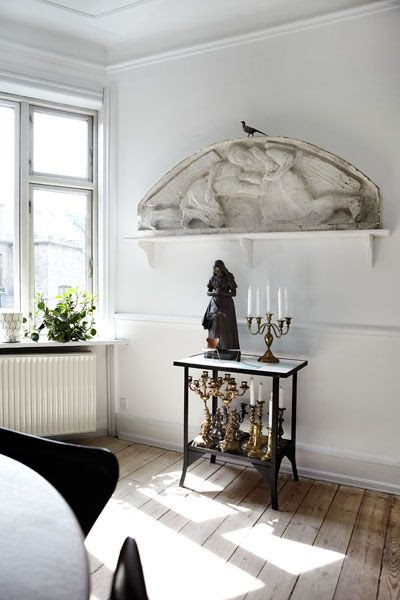 My scandinavian home: Copenhagen apartment true to it's 