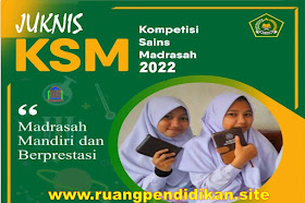 Juknis Kompetisi Sains Madrasah (KSM) Tahun 2022