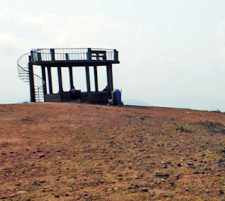 Hilltop watch tower at Mugilupete hills