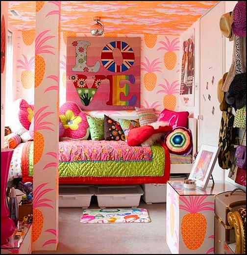 wall decor cool ideas Hippie Bedroom Decorating Ideas | 504 x 520