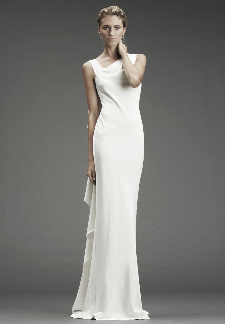 WhiteAzalea Simple  Dresses  Satin Simple  Wedding  Dresses  