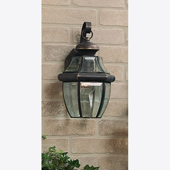 Quoizel NY8315Z Newbury Small 1 Light Outdoor Wall Mount Medici Bronze