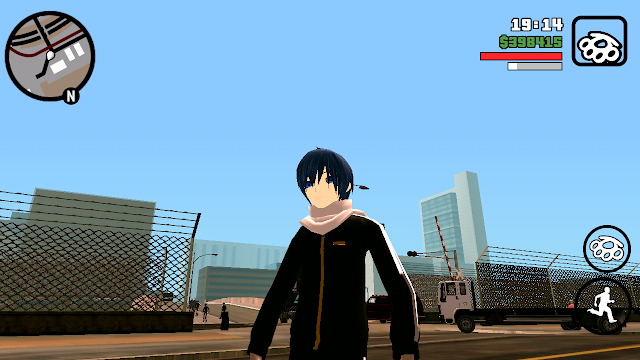 Yato Noragami Skin Mod GTA SA Android