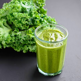 Picture of green banana smoothie