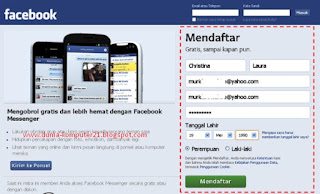 Cara membuat facebook