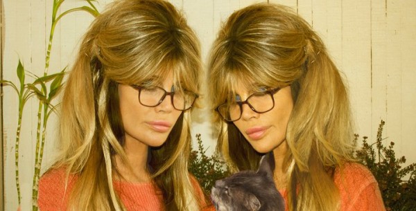 Barbi Twins kathyireland Love babies too but animal activists don't wear 