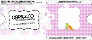 Easter Bunny with Pink and Squares: Free Printable Candy Bar Labels.