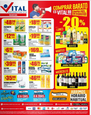 Ofertas semanales mayorista VITAL