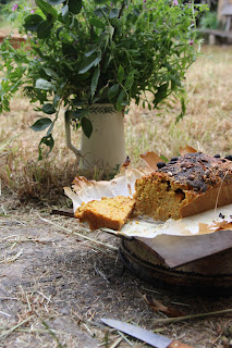 Cake carotte-coco-curry vegan