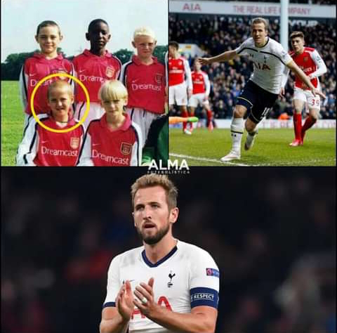 HARRY KANE JÁ FOI REJEITADO PELO ARSENAL AOS 8 ANOS DE IDADE