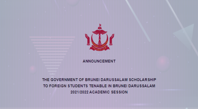 Beasiswa Brunei Darussalam 2021 – 2022 untuk Kuliah Diploma, S1 dan S2