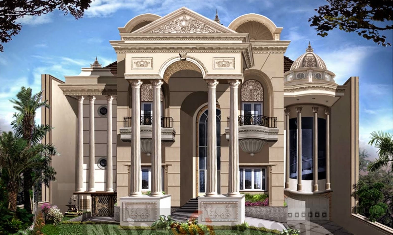 Desain Rumah Klasik Bergaya Eropa Design Rumah Terbaik 2016