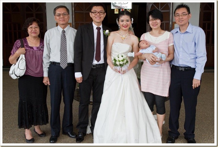 The Couple with Cheang Family