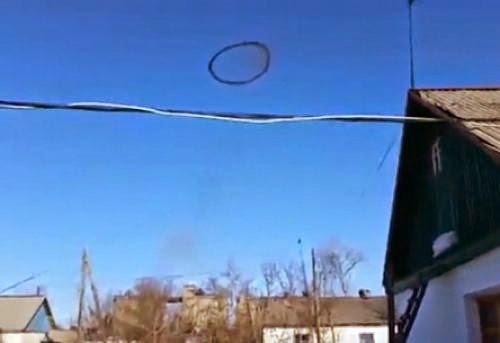 Mysterious Smoke Ring Over Kazakhstan Has Residents Fuming