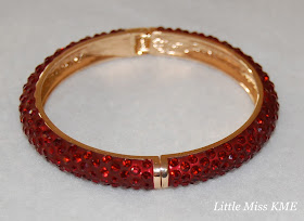 Sal Y Limon, bracelet, red, sparkle