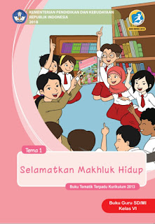 Download Buku K13 Revisi 2018 Kelas 6 Sdmi Semester 1