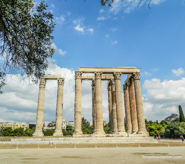 Templo de Zeus Olímpico em Atenas