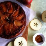 Upside Down Spiced Apple Cake