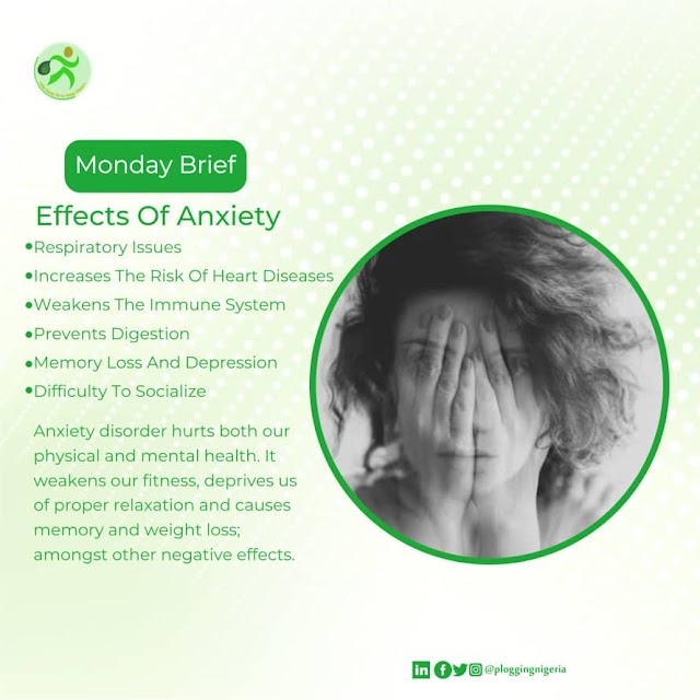 EFFECTS OF ANXIETY ON OUR BODY AND MENTAL HEALTH