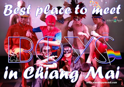 Best place to meet BOYS in Chiang Mai Bar Gay Adams Apple Club