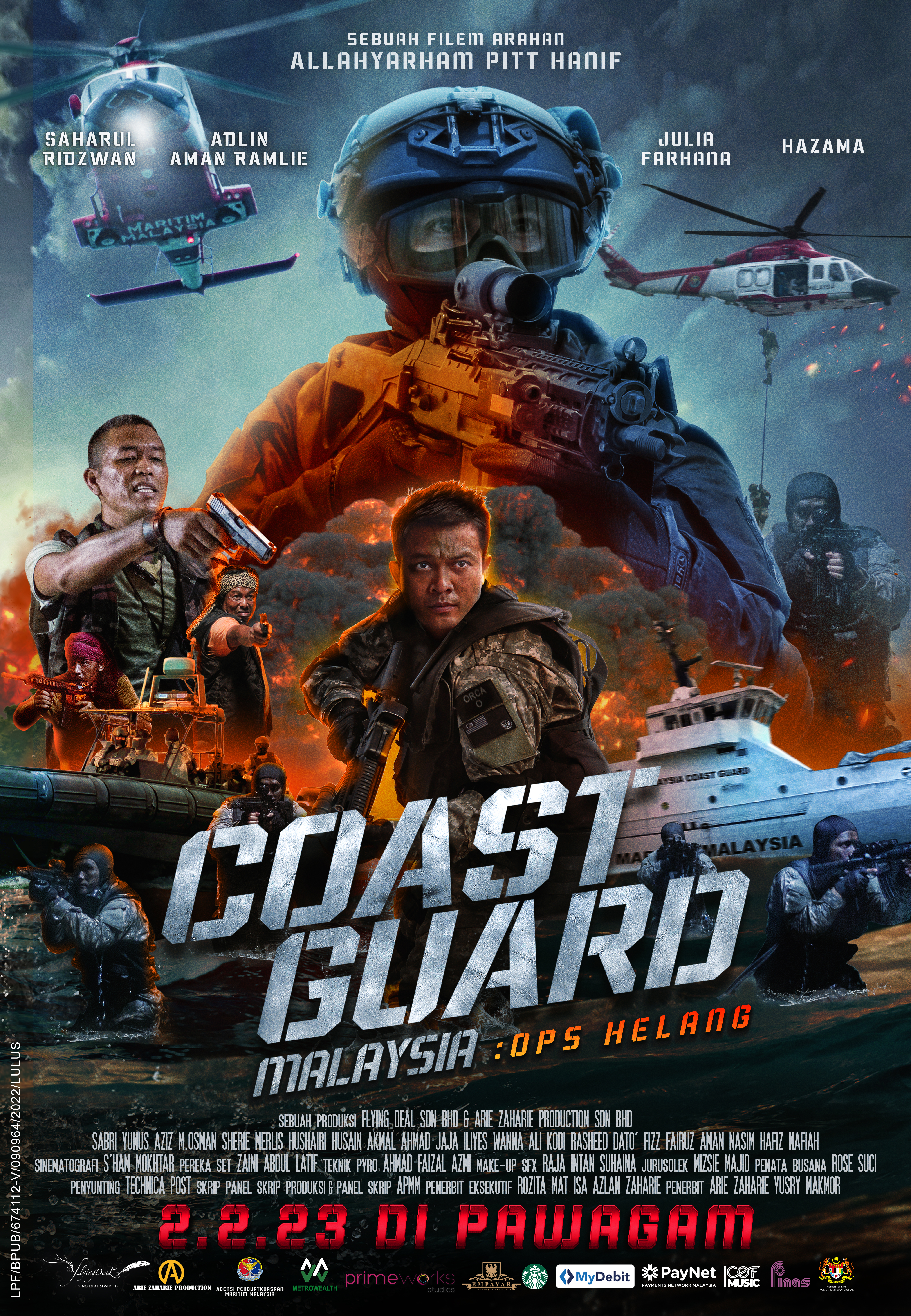 BERBALOI TAK TENGOK? REVIEW FILEM COAST GUARD MALAYSIA: OPS HELANG