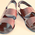 Brown Color Leather Sandal For Men's 
