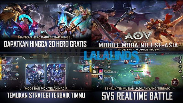 Download Garena AOV Arena of Valor 1.17.1.1 Full OBB