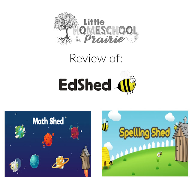 Little Homeschool on the Prairie: Math Shed &amp; Spelling 